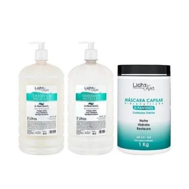 Imagem de Kit Hair D-Pantenol 2L - Light Hair Nutrição