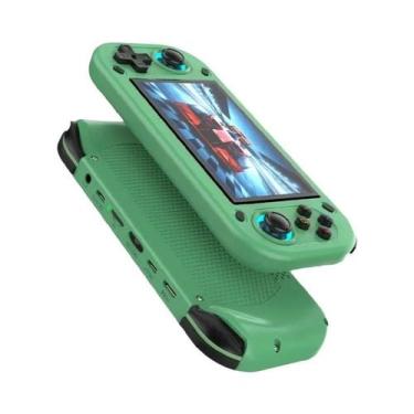 Imagem de Console De Videogame Retro Portátil De 64G E 4.3 Polegadas, Sistema Li