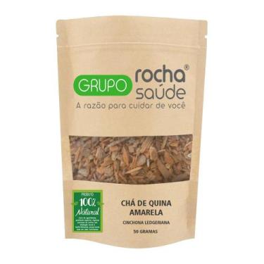 Imagem de Chá De Quina Amarela - Cinchona Ledgeriana - 50G - Rocha Saúde, 50g