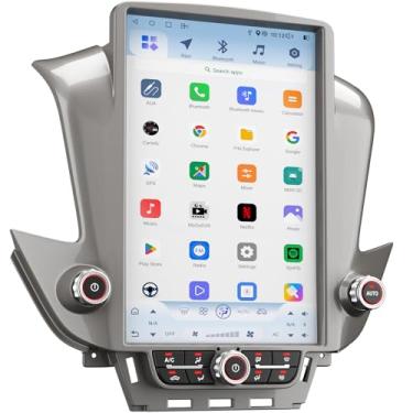 Imagem de Rádio veicular para Chevrolet Suburban Tahoe GMC Yukon 2014-2020 GPS Navi Head Unit | Tela sensível ao toque IPS 2K estéreo Tesla Style Carplay Android Auto (OEM 20 cm)