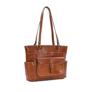 Imagem de Patricia Nash Bolsena Tote - Bolsa de couro para mulheres, bolsas femininas de couro, bolsa de couro, Bronzeado, One Size