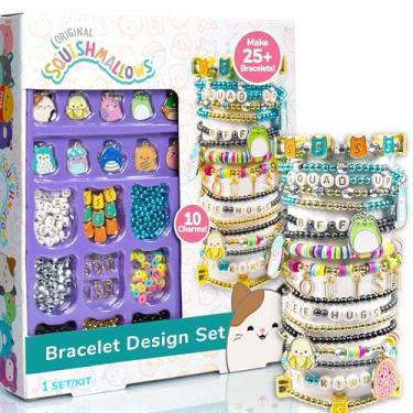 Imagem de Original Squishmallows Bracelet Design Set, Cute & Friendship Bracelet Kit, Jewelry Making Kit, Charm Bracelet Making Kit, Beading & Jewelry Making, Friendship Bracelet Making Kit