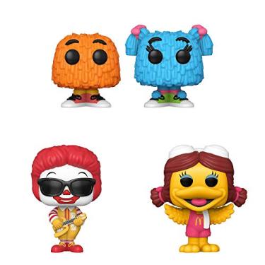 Imagem de Funko Ad Icons: POP! McDonald's Collectors Set - 2PK Fry Guy, Rock Out Ronald, Birdie