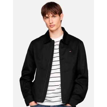 Imagem de Jaqueta Tommy Hilfiger Masculina Regular Cotton Ivy Preta-Masculino