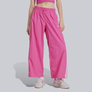 Imagem de Calça Adidas 3 Stripes Feminina Rosa-Feminino