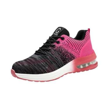 Imagem de Sapatos De Trabalho De Segurança Com Biqueira De Aço Indestrutível E A