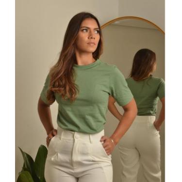 Imagem de T-Shirt Zarah - Valiant Clothing, P, Verde musgo
