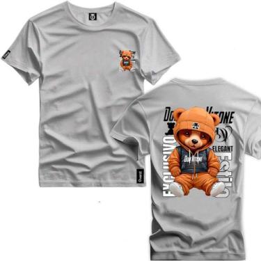 Imagem de Camiseta Personalizada Masculina Urso Estilo 06 Style Camiseta Algodão