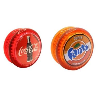 Imagem de Io-io (ioio,yo-yo) De Rolamento Coca Profissional Kit Com 2