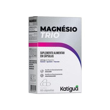 Imagem de Magnésio Trio - 60 Cápsulas - Katiguá-Masculino