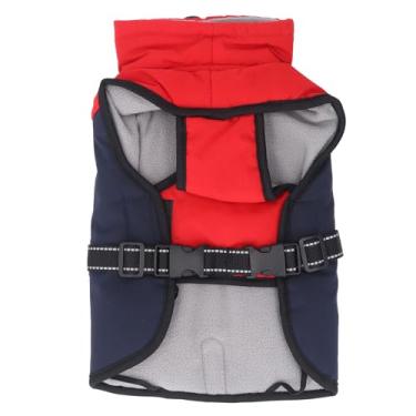 Imagem de Depisuta Casaco para Cachorro, Jaqueta Forrada de lã à Prova D'água Com Tira Reflexiva, Jaqueta de Inverno para Cachorro Quente, Roupas para Cachorros para o Inverno e Frio (L)