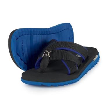 Imagem de Chinelo Kenner Kivah Spider Masculino - Preto e Azul, 36
