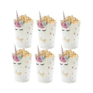 Imagem de Decorações De Festa De Aniversário De Unicórnio Para Meninas, Pratos, 