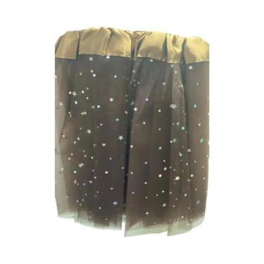 Imagem de Saia Tutu Curta De Tule Com 3 Camadas Para Meninas, Fantasia De Dança 