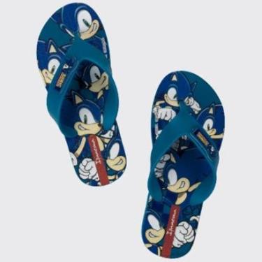 Imagem de Chinelo de Dedo Infantil Meninos Ipanema Sonic Play 27279-Masculino