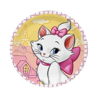 Imagem de Suprimentos Para Festa De Aniversário Da Gata Marie Rosa, Balão De Fol