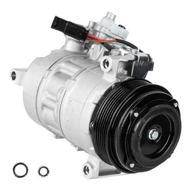 Imagem de Compressor de ar condicionado AC com embreagem para Mercedes-Benz C250 C300 C300e 2.0l 2015-2018, para C43 AMG 3.0l, para E200 E250 E300 E350 2.0l, para GLC250 GLC300, para Metris 2.0l 16 17 18 19 20