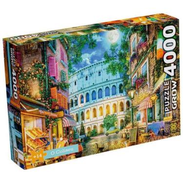 Imagem de Quebra-Cabeça 4000 Peças O Coliseu - Grow