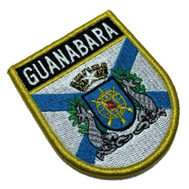 Imagem de BE0417EV01 Bandeira Guanabara Patch Bordado Fecho Contato - BR44