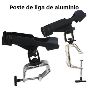 Imagem de Suporte Para Válvula De Barco De Pesca Em Liga De Alumínio Preto, Durá