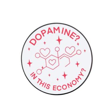 Imagem de Brooch Pin Creative Dopamine Molecule Alloy Lapel Pin Bad - yiweisai