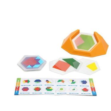 Imagem de Quebra-cabeças de jogos de código de cores para crianças em idade pré-