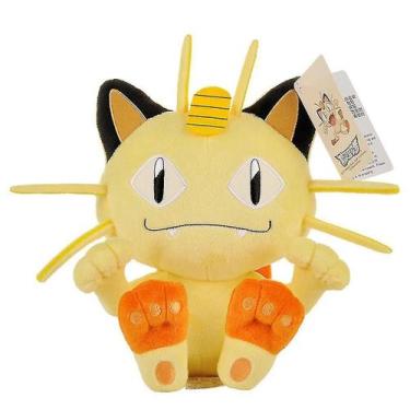 Imagem de Brinquedo de pelúcia Meowth Pokémon 25 cm, presente de Natal para cria