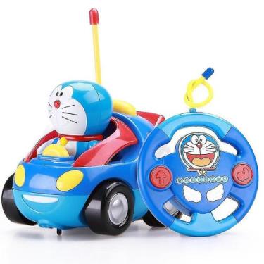 Imagem de Brinquedo de carro com controle remoto Doraemon Electric para crianças