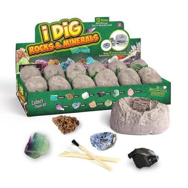 Imagem de Kit de escavação de ovos de dinossauro Brinquedos de escavação de dino
