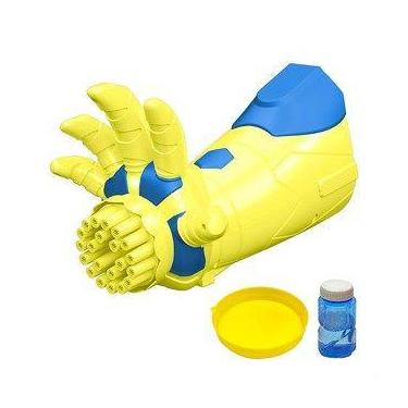 Imagem de Lança Bolhas Metalhand Mão 21 Furos Art Brink, Amarelo