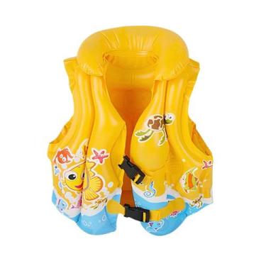Imagem de boia colete infantil inflavel piscina praia para menino e menina taman