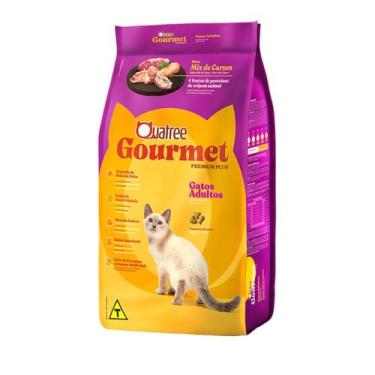 Imagem de Ração Gatos Adultos Quatree Gourmet Mix De Carnes 10.1kg