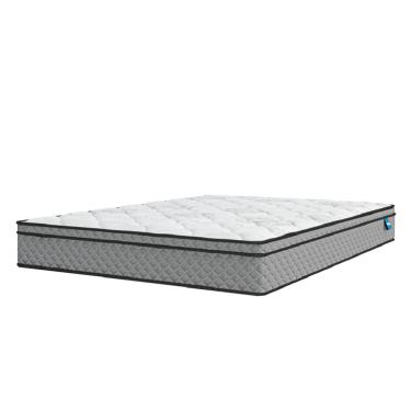 Imagem de Colchão Casal Molas Ensacadas Mirage 138x188cm Euro In Cinza-Branco Umaflex