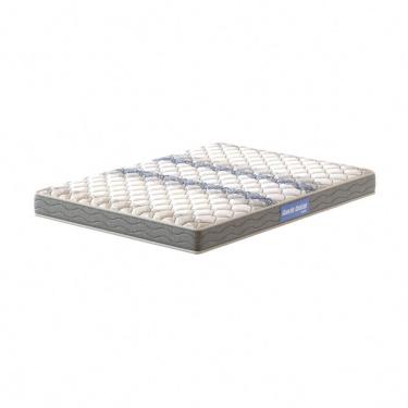 Imagem de Colchão Espuma Guarda Costas D45 Queen Pillow Dupla Face 158x198x20cm Branco Cinza Probel