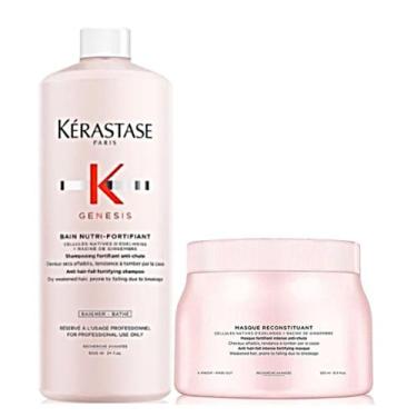 Imagem de Kit Genesis Nutri Fortifiant Sh 1L + Máscara 500g KHair - Loréal Profe