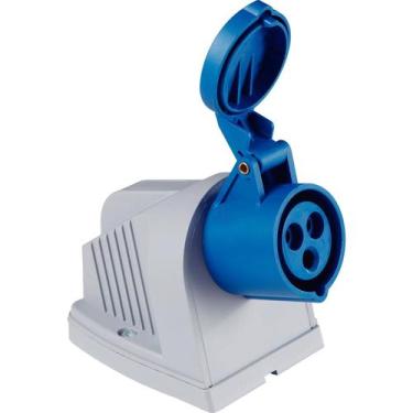 Imagem de Tomada de Sobrepor Industrial 2P+T 32 A 220-250 Vca 6 H Tramontina - T
