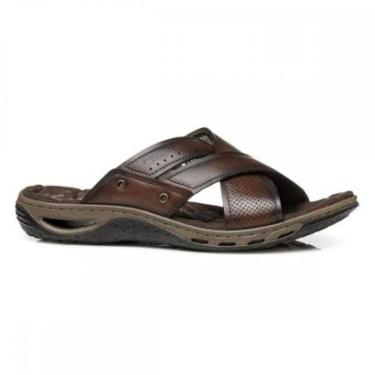 Imagem de Chinelo Pegada 131675-01 Ortopédico Masculino-Masculino