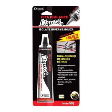 Imagem de Fita isolante liquida  50gr  preta bisn. quimatic