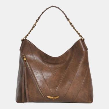 Imagem de Bolsa Hobo Via Marte Grande Marrom, Marrom, UN