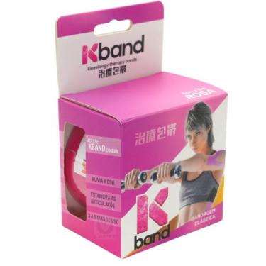 Imagem de Bandagem Adesiva - Kband, Rosa