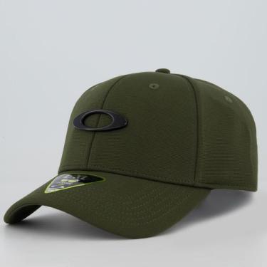 Imagem de Boné Oakley Tincan Verde, P/M