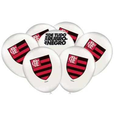 Imagem de Balão Flamengo Decoração Para Festa de Aniversário N 9 - Fantasias Car