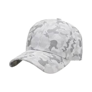Imagem de Boné De Beisebol Ajustável Camuflado Unissex, Chapéu De Sol Para Homen