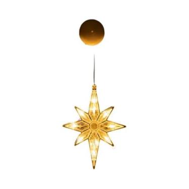 Imagem de Lâmpada LED De Natal Com Ventosa, Alimentada Por Pilhas, Decoração De 