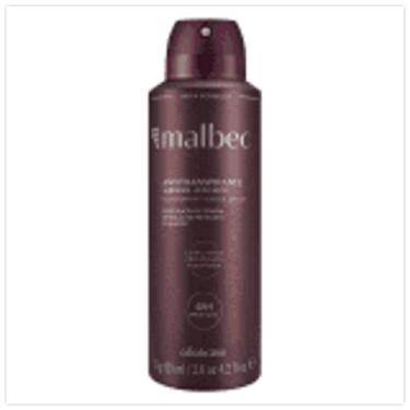 Imagem de Desodorante Antitranspirante Aerosol Malbec, 75g/125ml