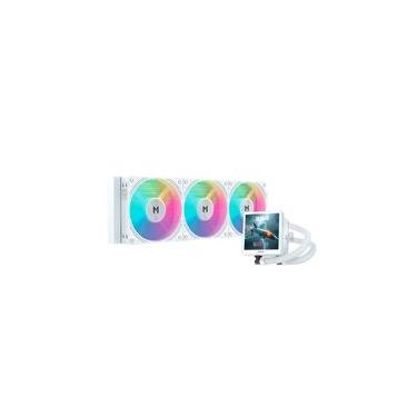 Imagem de Water Cooler MACH1 CHILL, ARGB, 360mm, AMD e Intel, Branco - IEV360WH