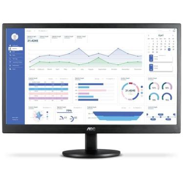 Imagem de Monitor 18,5 Aoc Lcd Widescreen Vga Hdmi E970Swhnl