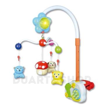 Imagem de Mobile Portátil Para Berço Musical Bebê Com Luzes Colorido - Zoop Toys