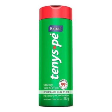 Imagem de Kit c/ 2 Desodorante Baruel Tenys Pe Canforado 100 g