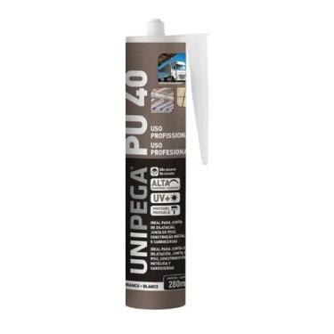 Imagem de Silicone Adesivo Pu40 Selante Branco 400g - Unipega